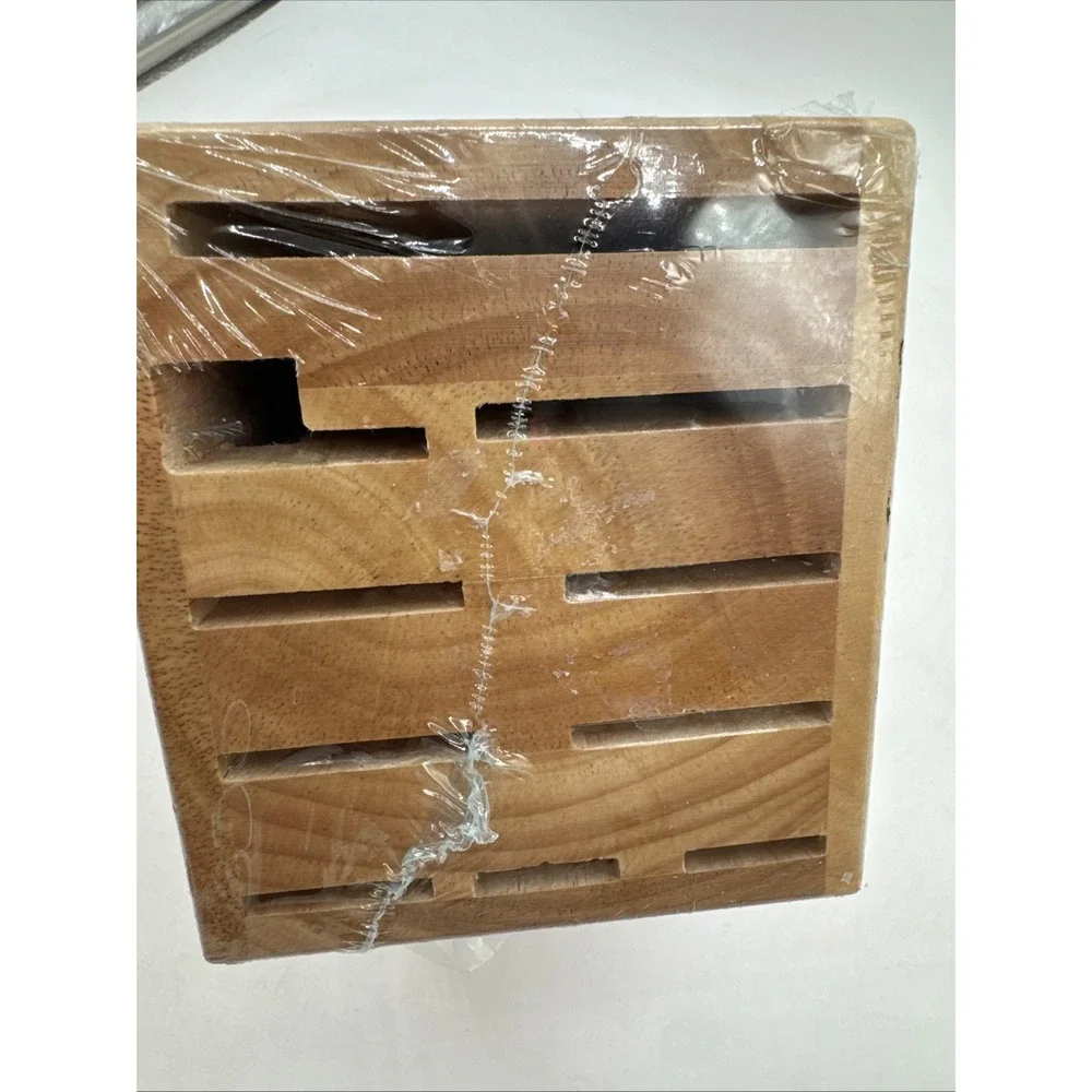 Henckels Hardwood Knife Block, Knife‎ Storage, 11-slot New Sealed